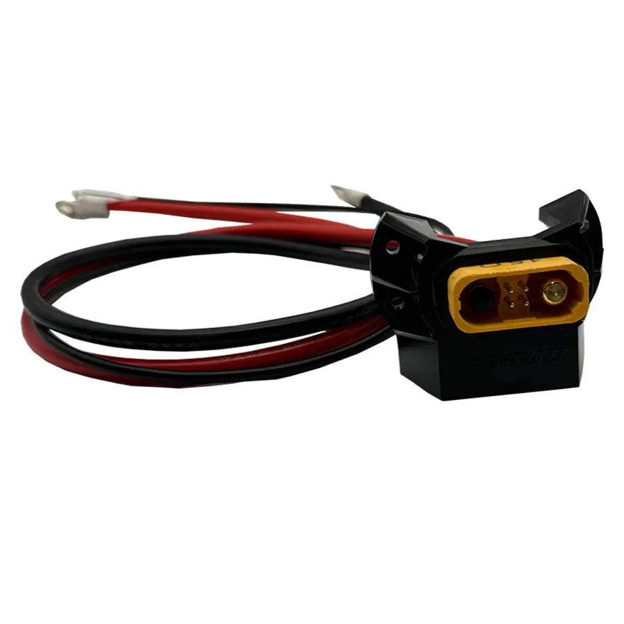 Порт зарядки 72V для електросамоката KAABO Wolf King GTR з двома проводами (червоний і чорний).