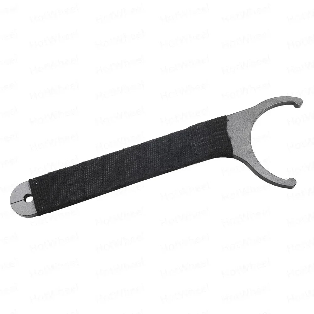 Ключ для регулювання амортизаторів KAABO Wolf King GTR, чорний металевий з тканинною ручкою.