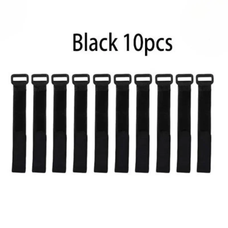 Багаторазові стяжки для кріплення риболовних вудилищ, 10 шт.