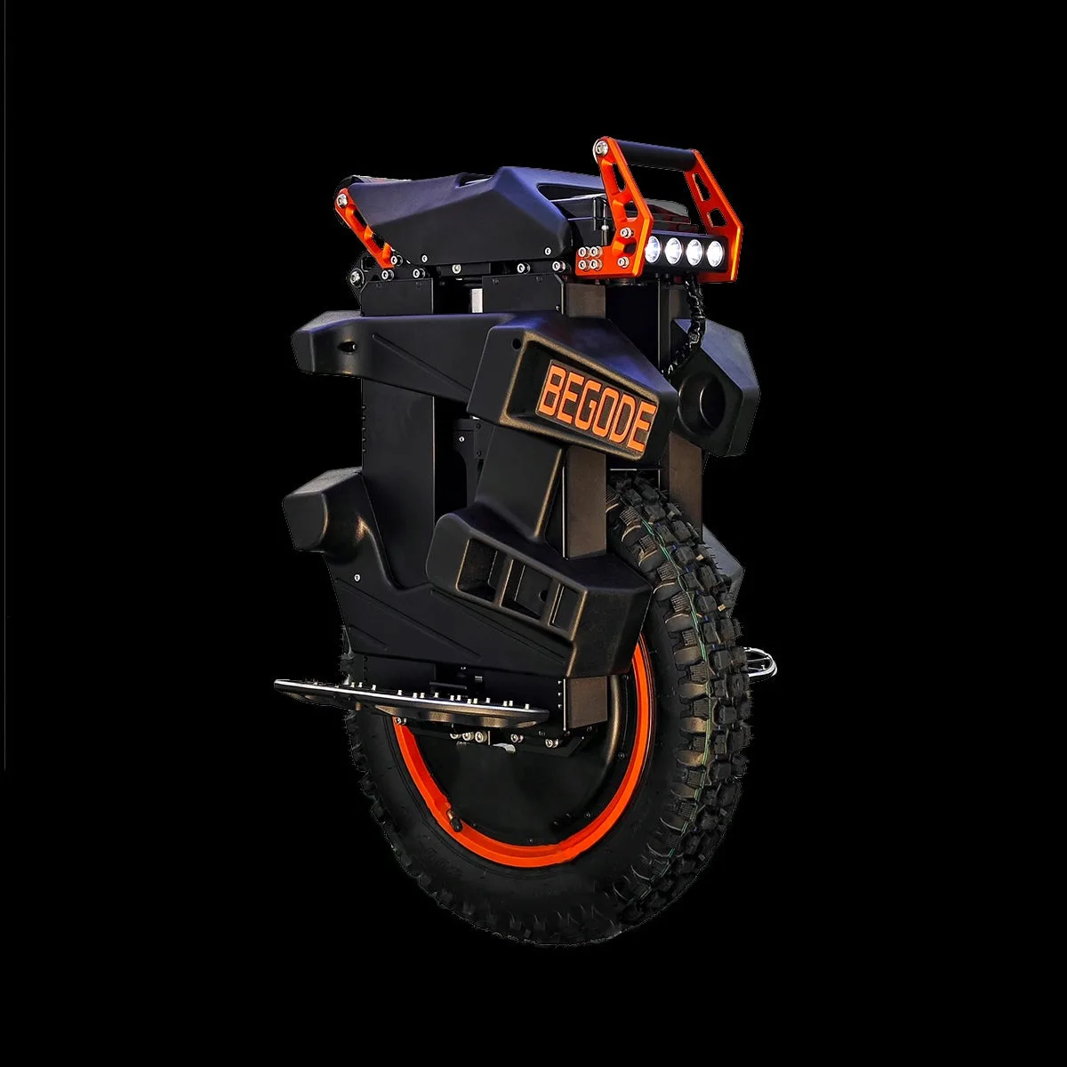 extreme three-quarter view