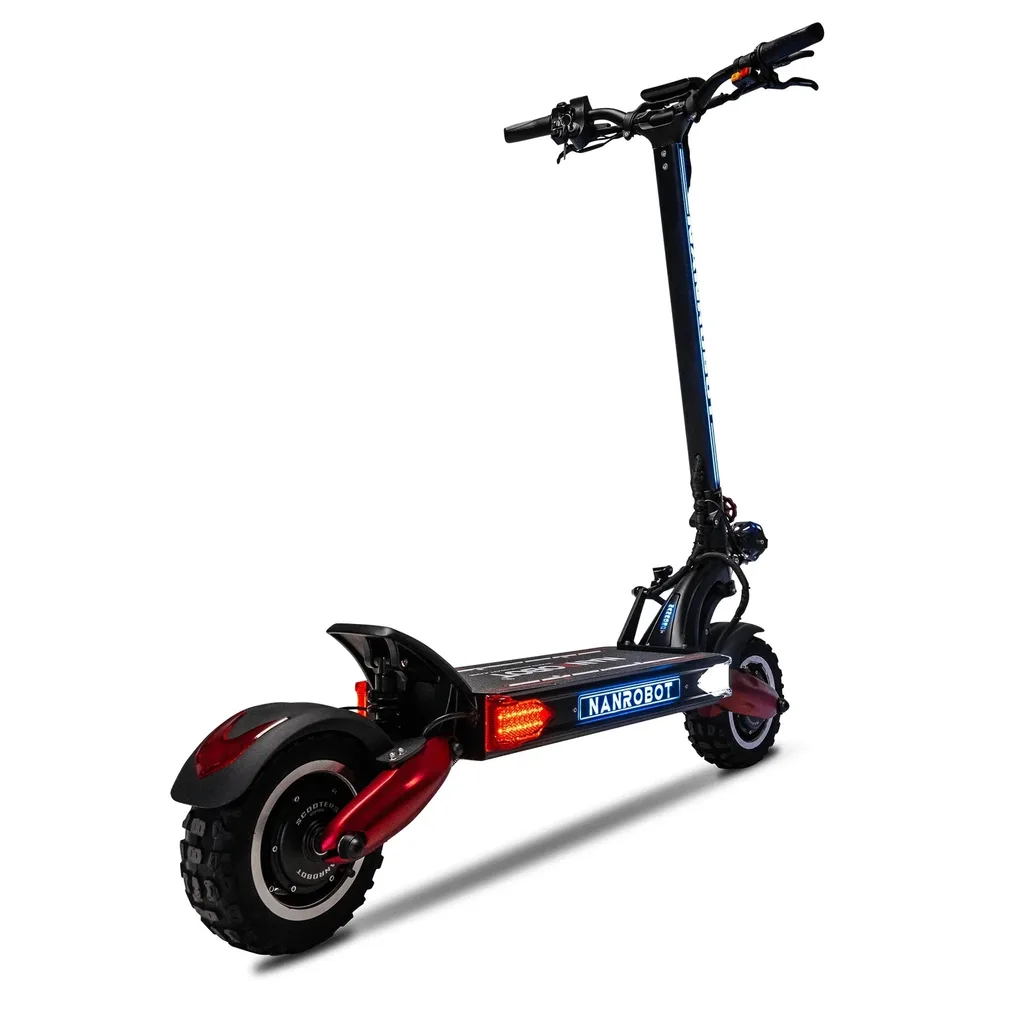 Nanrobot LS7+ electric scooter, rear view
