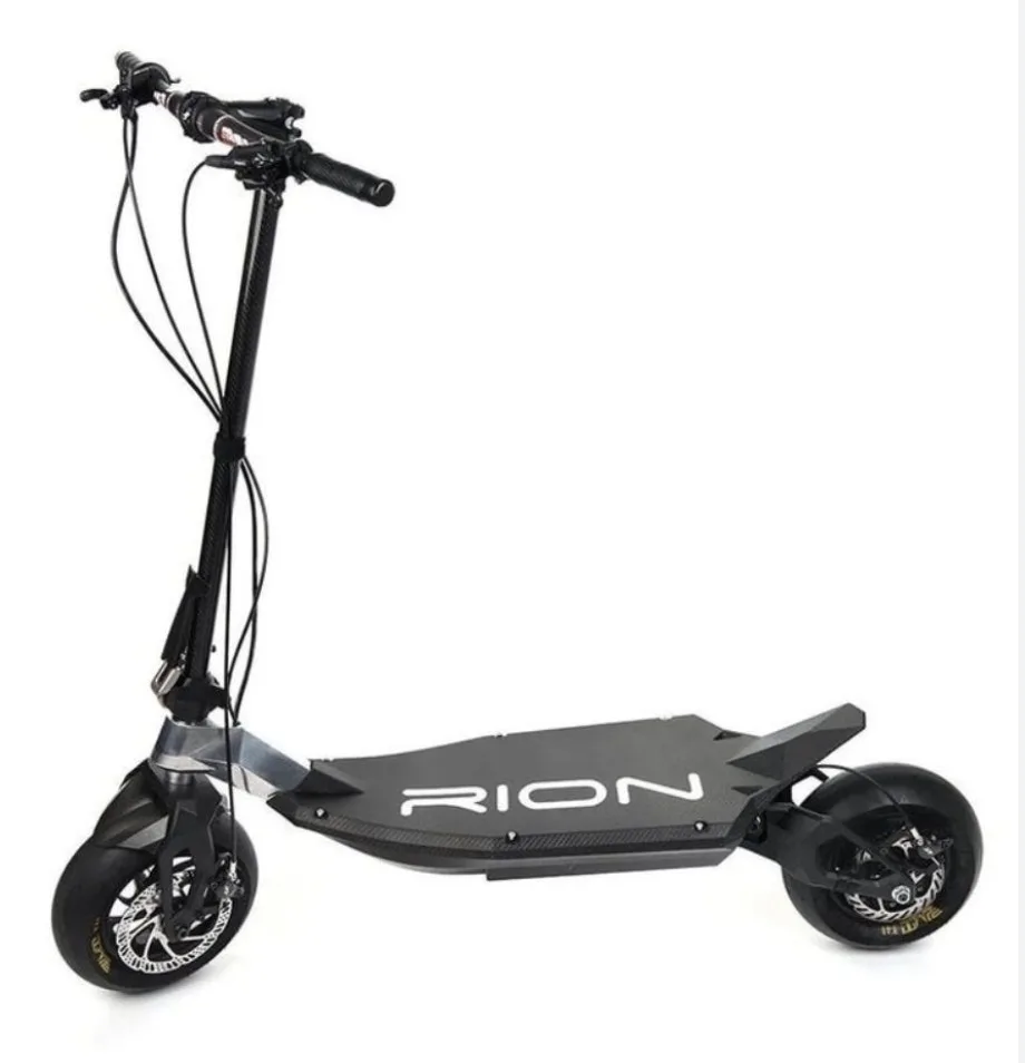 Rion RE90 electric scooter, alternate view