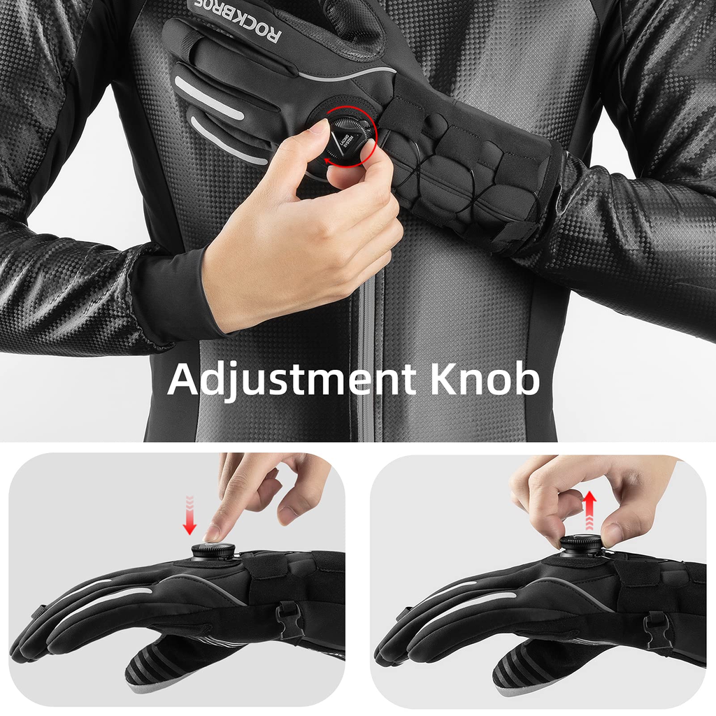 Windproof Gloves for Electric Scooter ROCKBROS — view 4