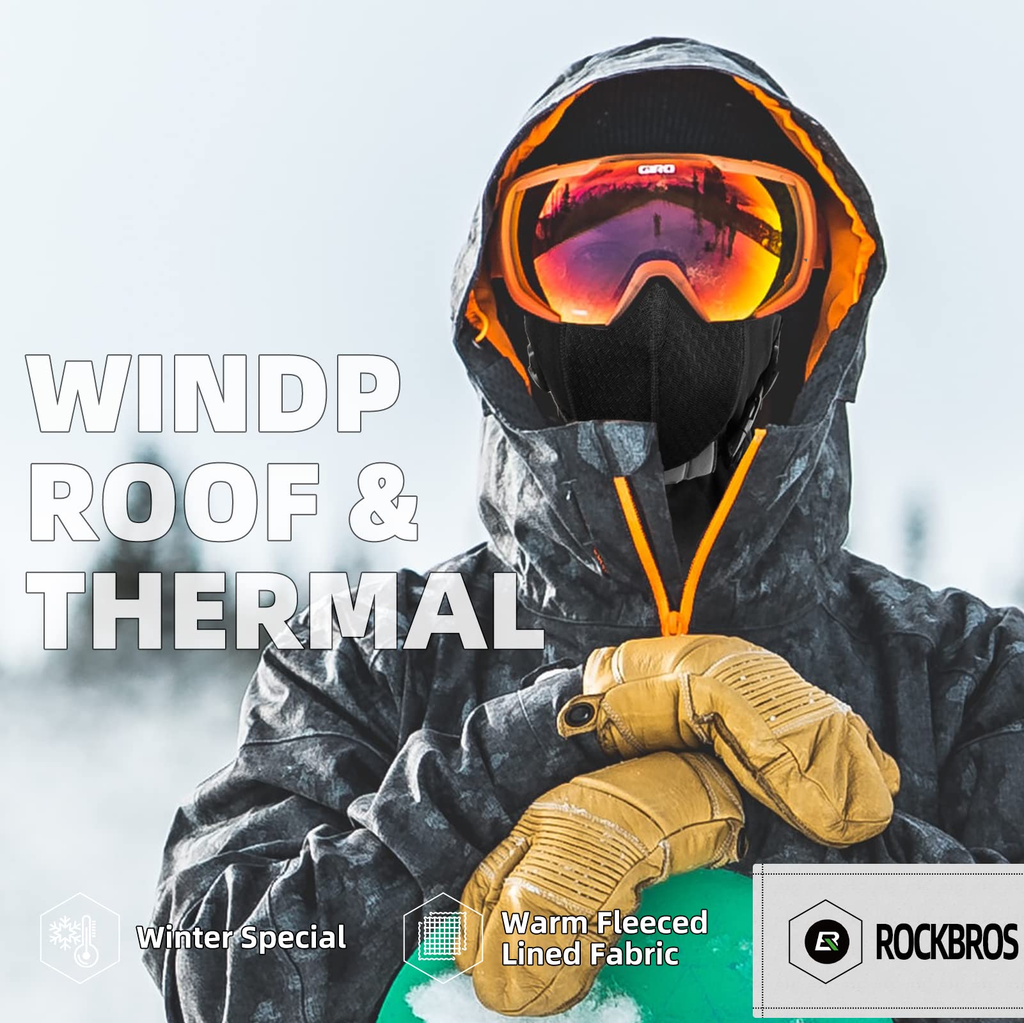 Fleece Mask-Scarf for Electric Scooter: Wind Protection — view 3