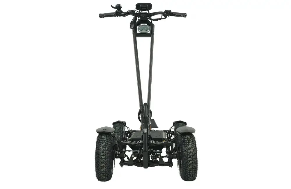 Teverun TETRA four-wheel scooter, front view